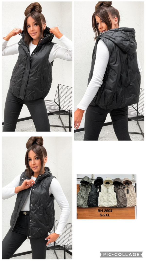 Kamizelki damkie Roz S-2XL, 1 Kolor Paczka 5 szt